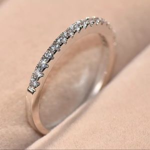 New Sterling Silver Infinity Band